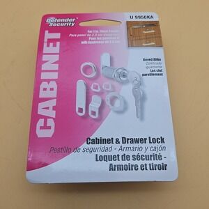 Defender Security Drawer Cabinet Lock Keyed Alike Cabinet and Drawer Lock Set